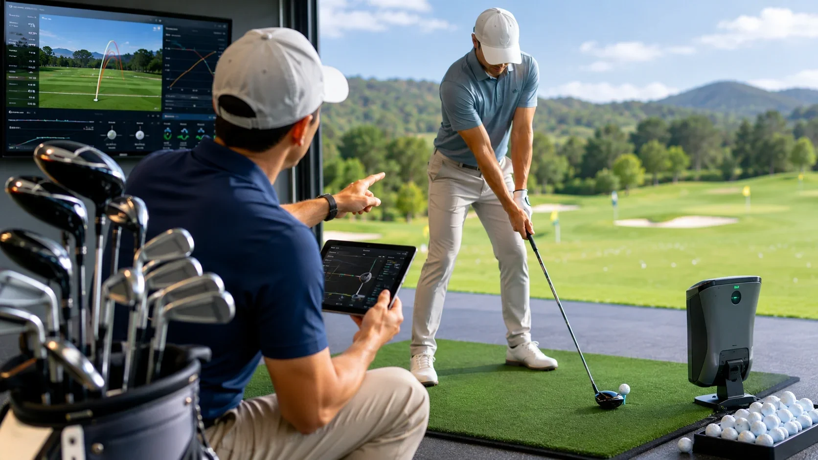 Golf club fitting guide